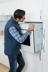 fitting an oven