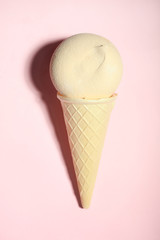 Zephyr in a waffle cone