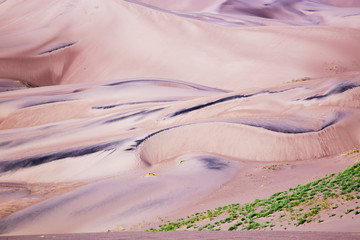 Fresh Morning Light on the Great Sand Dunes National Monument in Colorado