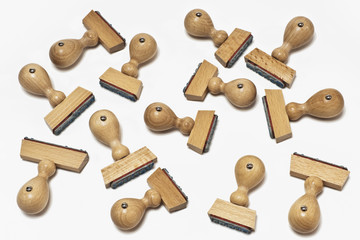 viele Stempel