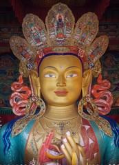 Big Buddha Maitreya/Djampal, Thikse, Ladakh. India