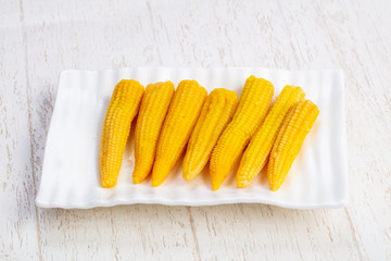 Tasty pickled corn