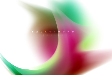 Holographic paint explosion design, fluid colors flow, colorful storm. Liquid mixing colours motion concept, trendy abstract background layout template for business presentation, app wallpaper banner