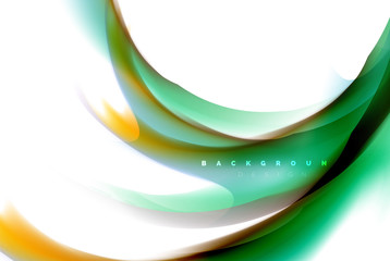 Holographic fluid colors flow, colorful liquid mixing colours motion concept