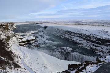 Gullfoss Wasserfall - Island