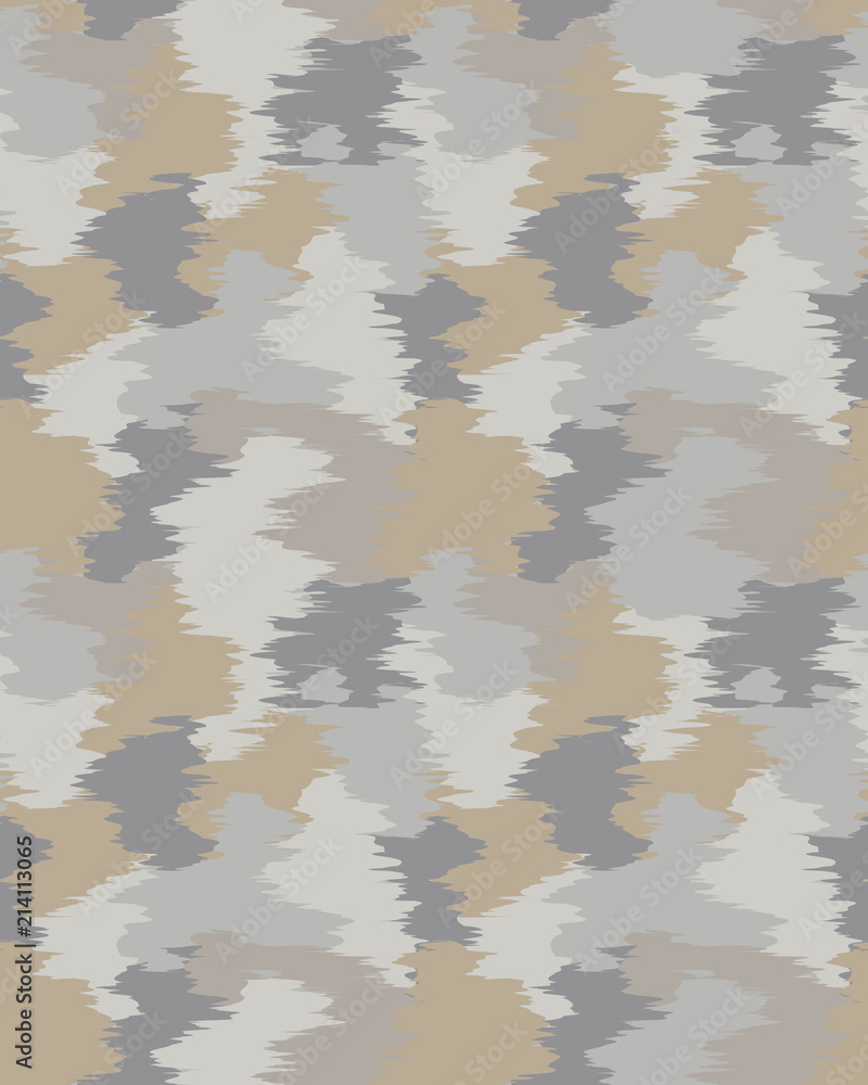 Wall mural Fashionable camouflage pattern, fashion design. Seamless illustration - Wall murals