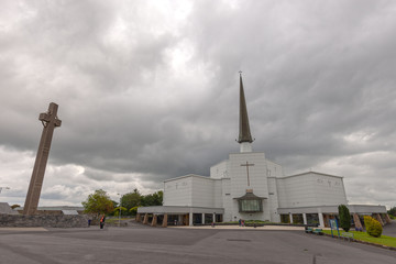 Knock,  Ireland's National Marian Shrine in Co Mayo, visited by over 1.5 million people each year, is the site of an Apparition of the Blessed Virgin Mary in 1879.