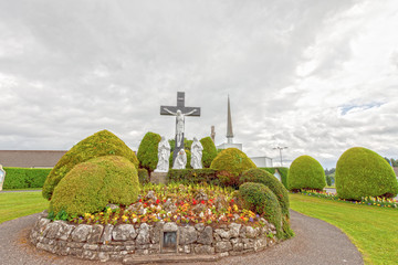Knock,  Ireland's National Marian Shrine in Co Mayo, visited by over 1.5 million people each year,...