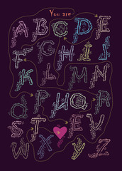 Crypt romantic message - You are perfect