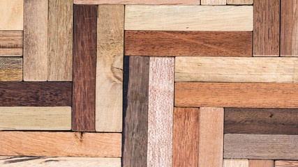 wood specimen from different tropical hardwood that grow in Indonesia. seamless wood parquet texture. natural background