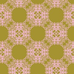 Modern seamless pattern with geometric design. Vector illustration
