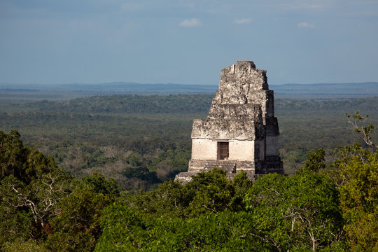 Tikal, Mayan Ruins, Temple III, Guatemala
