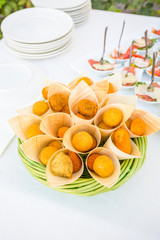 assortment Appetizers and finger food