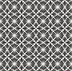 Art Deco Seamless Pattern Background. Geometric decorative texture.