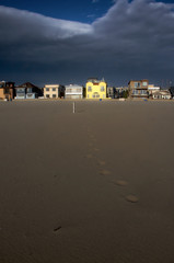 After the storm, Hermosa Beach