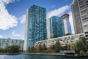 Fototapeta premium Toronto waterfront buildings