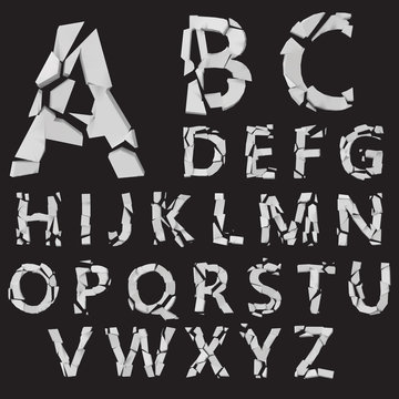 Breaking Font