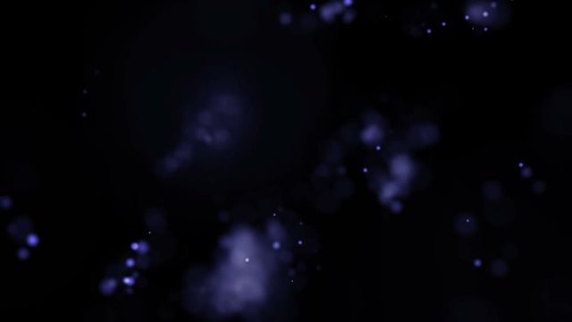 Abstract background with moving and flicker particles. On beatiful relaxing Background.