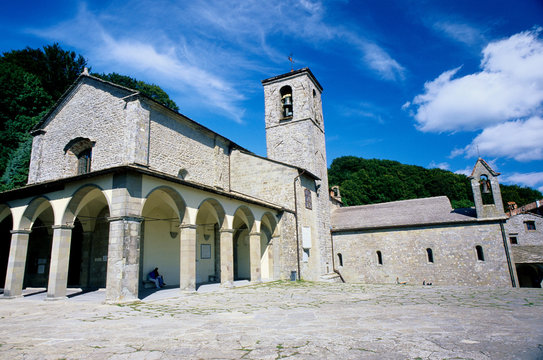 la verna convento francescano san francesco parco nazionale foreste casentinesi monte falterona campigna arezzo toscana