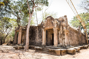 Angkor Wat Cambodia Ancient temple ta nei tomb raider