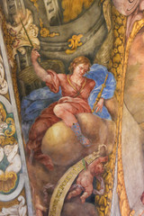 Fresco in Church of St Nicholas, Valencia