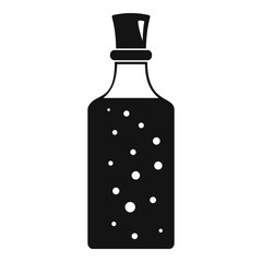 Medicine potion icon. Simple illustration of medicine potion vector icon for web design isolated on white background
