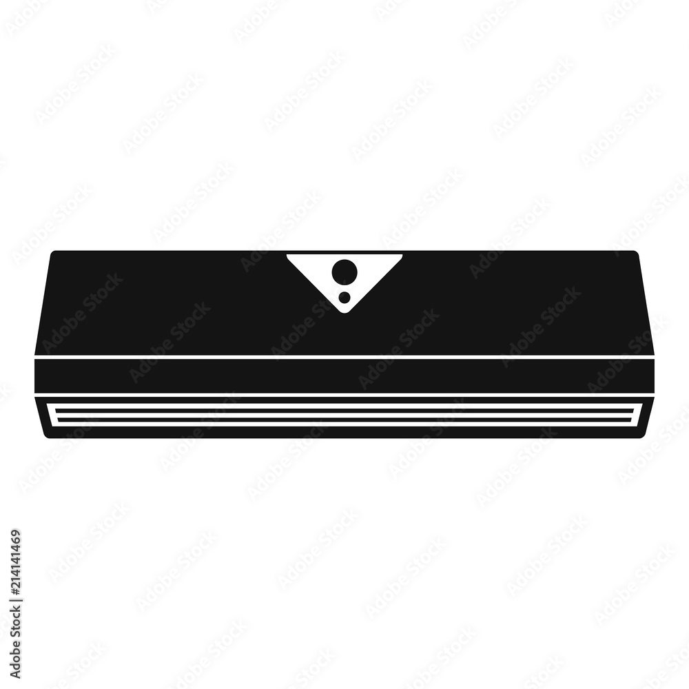 Aufkleber small conditioner icon. simple illustration of small conditioner vector icon for web design isolated