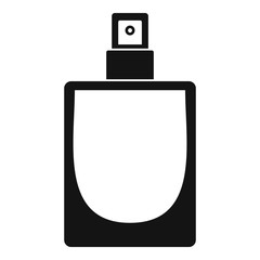 Fashion perfume icon. Simple illustration of fashion perfume vector icon for web design isolated on white background