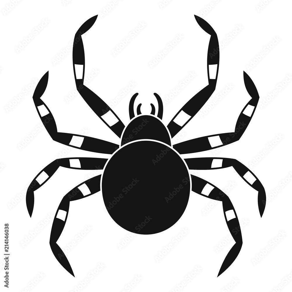 Poster tarantum spider icon. simple illustration of tarantum spider vector icon for web design isolated on 