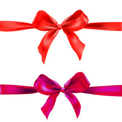 Two red ribbons