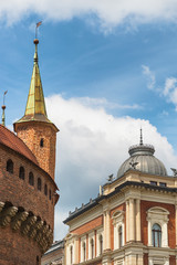 Obraz premium Stare Miasto, Old city of Krakow, Poland