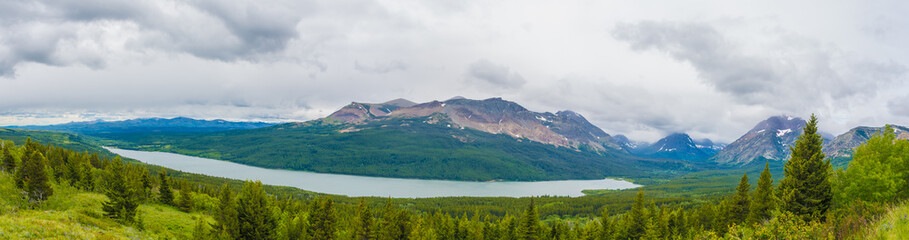 Naklejka na ściany i meble St. Mary's Lake - Glacier National Park