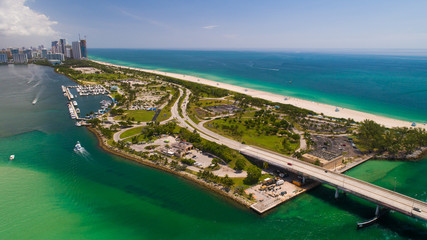 Fototapeta premium Miami Beach Aerial