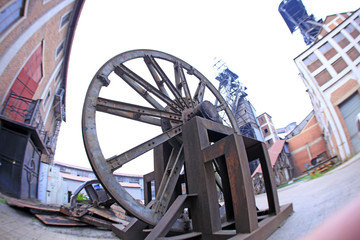 The plant and equipment of a coal mine