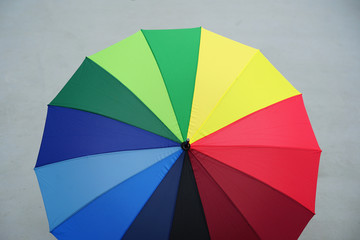 Backgrounds Textures Multi colored rainbow umbrella