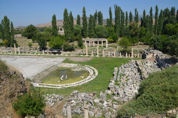 Aphrodisias ancient greek city tyrkey caria ruins marble