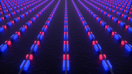 Obraz premium Futuristic circuit board