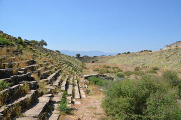 Aphrodisias ancient greek city tyrkey caria ruins marble 
