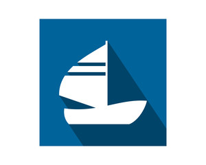 ship boat silhouette vehicle conveyance transport transportation image vector icon logo