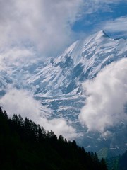 Tour du Mont-Blanc/Col de Voza,France