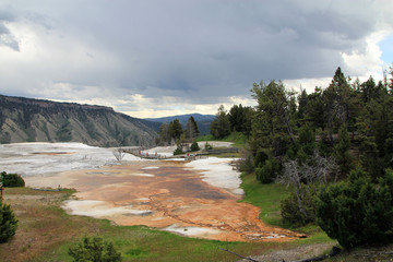 Yellowstone National Park in USA