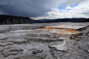 Yellowstone National Park in USA
