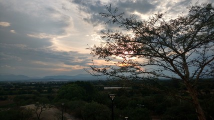 atardecer