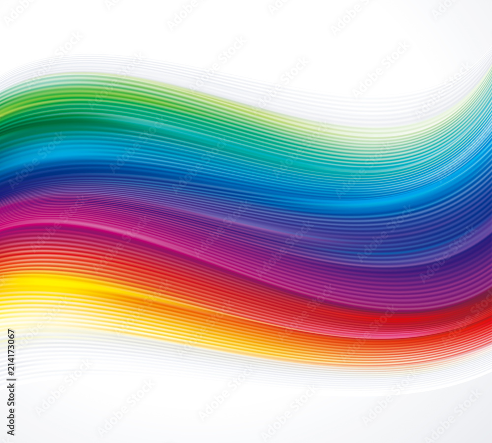 Poster abstract colorful texture wave background.