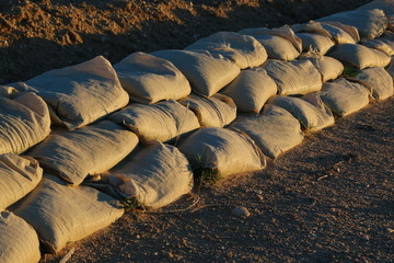 Sandbags in a Row 1
