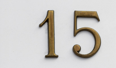 Hausnummer 15
