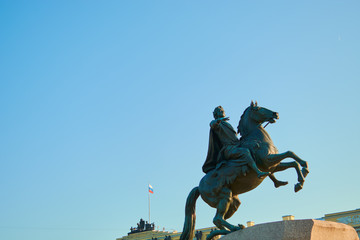 Fototapeta premium Peter the great monument