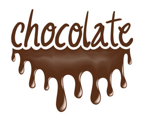 Tasty chocolate illustration