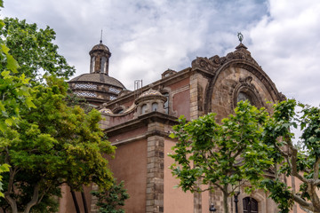 Neo-classical Baroque style Castrense Chapel, more commonly known as the Church of the Citadel, the...