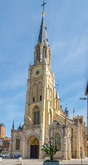Fototapeta na wymiar View at the Church of Our Lady in Sint Truiden - Belgium